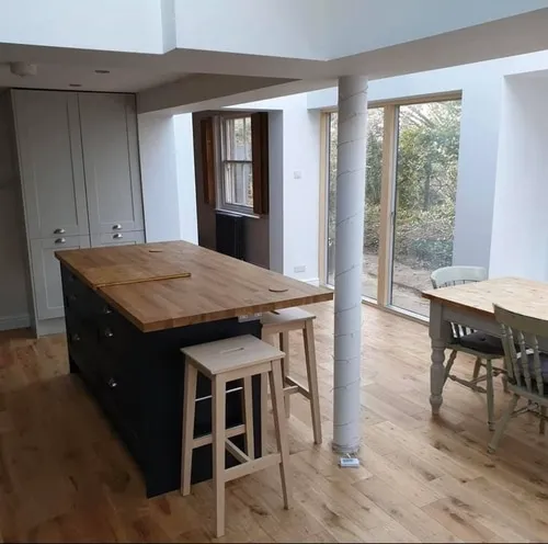 kitchen with table and chairs
